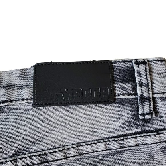 Mecca Men's Acid Washed Gray‎ jeans. Size 18. Stretch fit. - Picture 4 of 7
